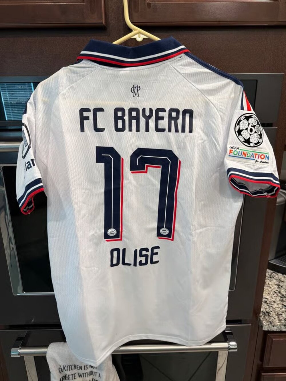 Michael Olise White 2026 27 Soccer Jersey